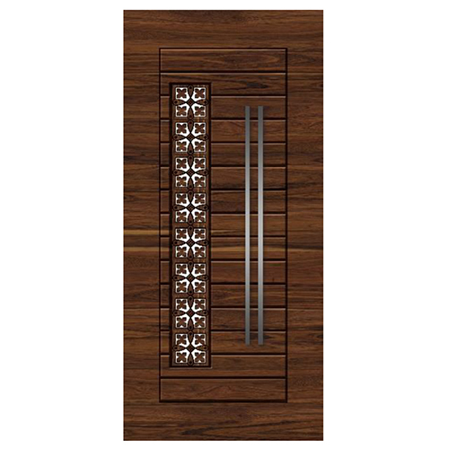 04 Classic Wooden Illusion WPC Digital Design Door