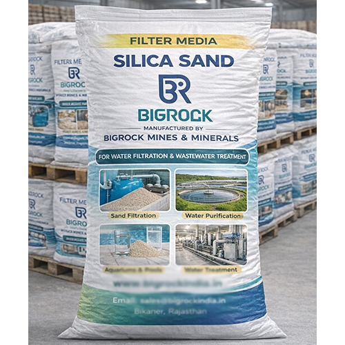 Filter Medoa Grade Silica Sand