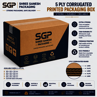 5 Ply Corrugated Printed Packaging Box