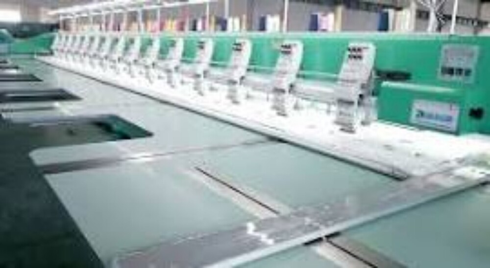 15 Head Sequins Computerized Embroidery Machine - Power: 240 Volt (V)