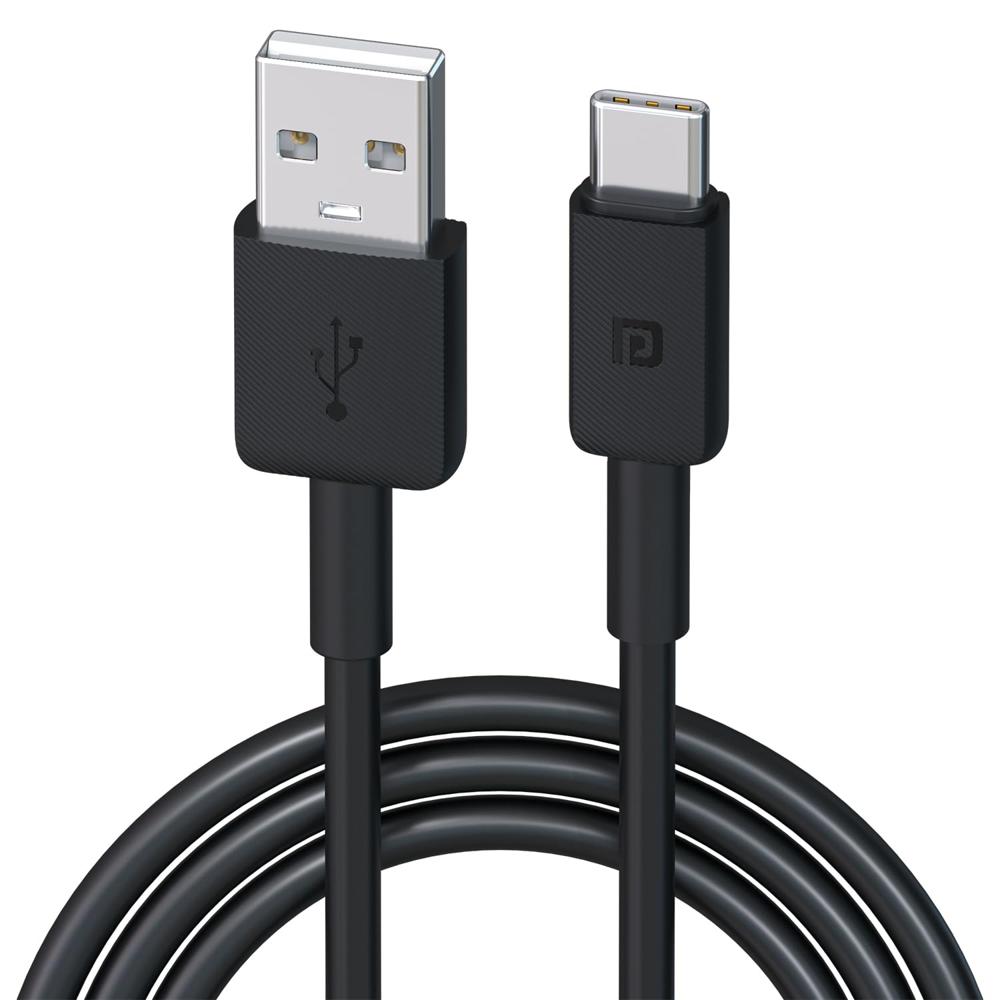 Portronics Konnect Link Type C 3A Fast Charging Cable for Smartphones, Tablets & other Type C devices with