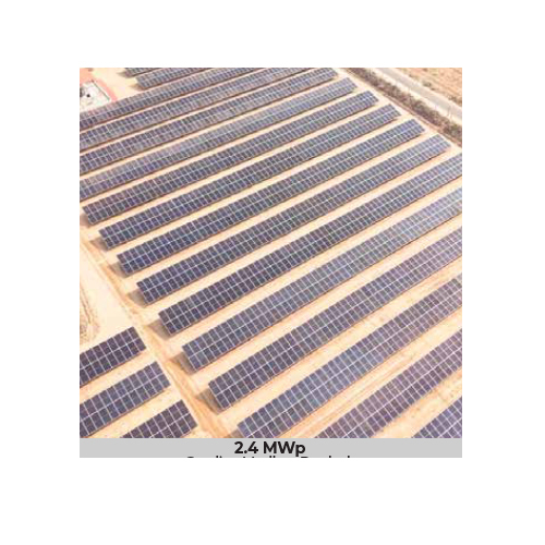 2.4mwp Solar Panel