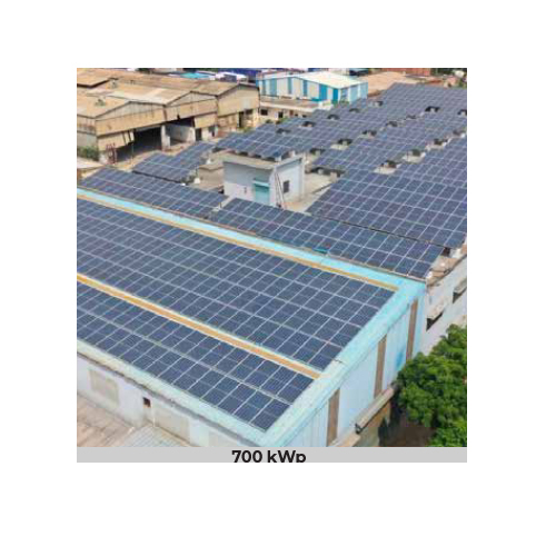 700kwp Solar Panel