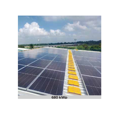 680kwp Solar Panel
