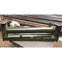Self Alignment Return Idler With Frame And Guide Roller - Floor Load: 27  Kilograms (kg)