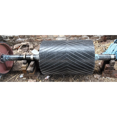 Pulley with Herringbone Cut