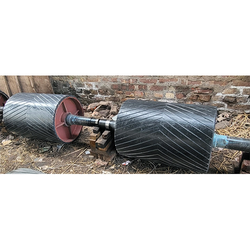 Pulley with Herringbone Cut
