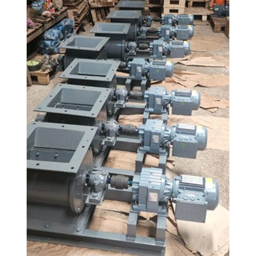 Rotary Air Lock Valve with Chain Spocket Drive