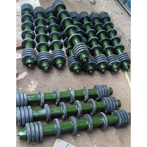 Self Cleaning Rollers For Belt Conveyor