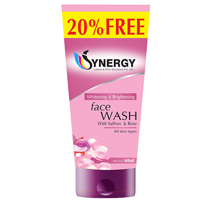 Face Wash Label