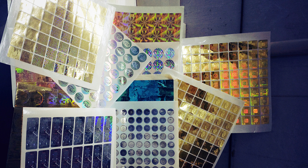 Self Adhesive Hologram Labels