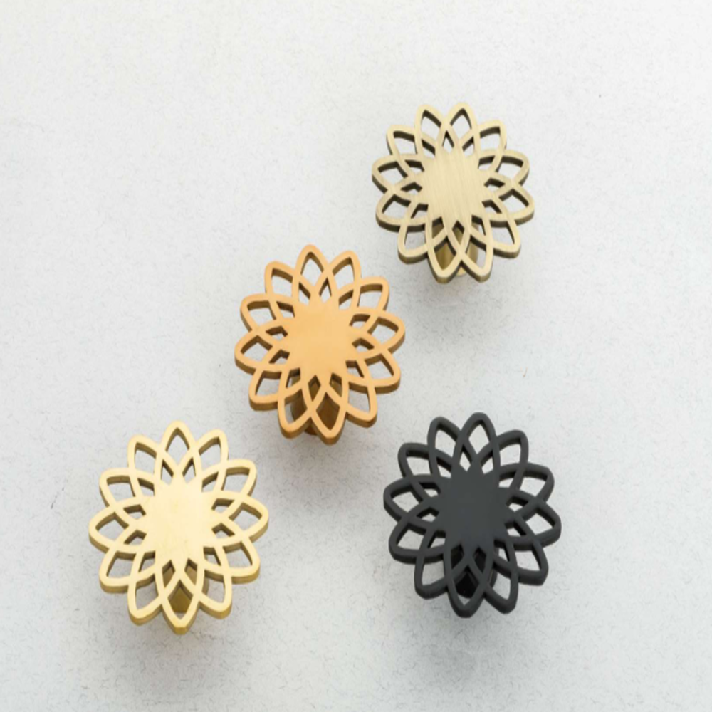 Door Knob - Color: Pvd Gold Matt Black Or Antique Brass