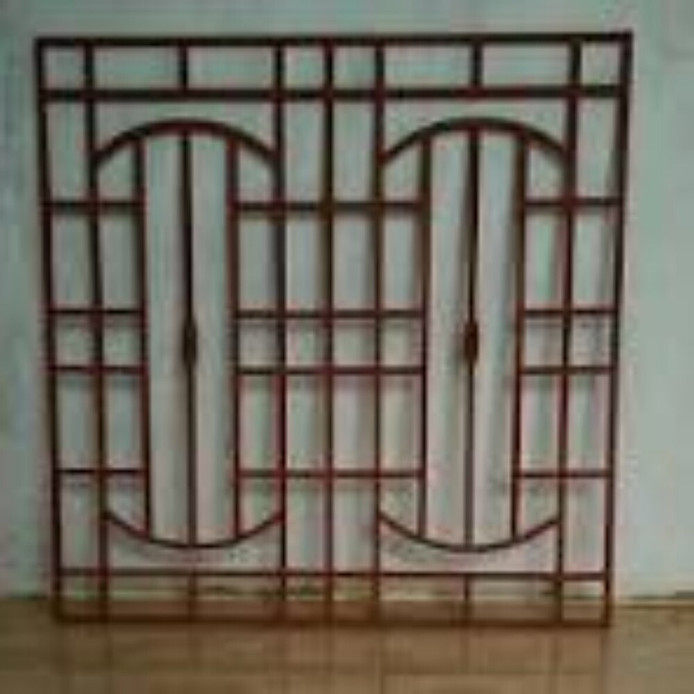 Window Iron Grills - Color: White