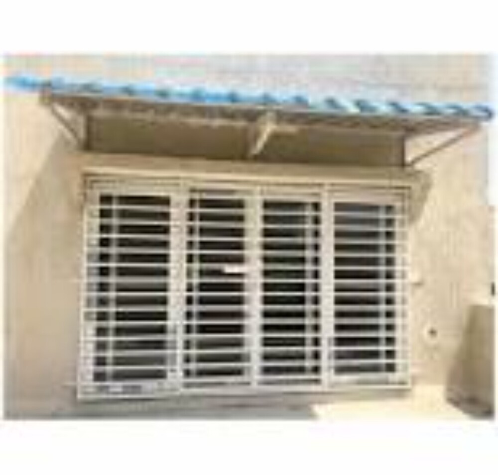 Window Iron Grills - Color: White