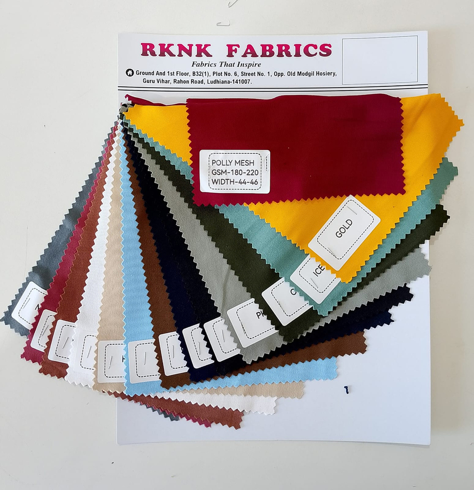 180 GSM Polymesh T-Shirt Fabrics