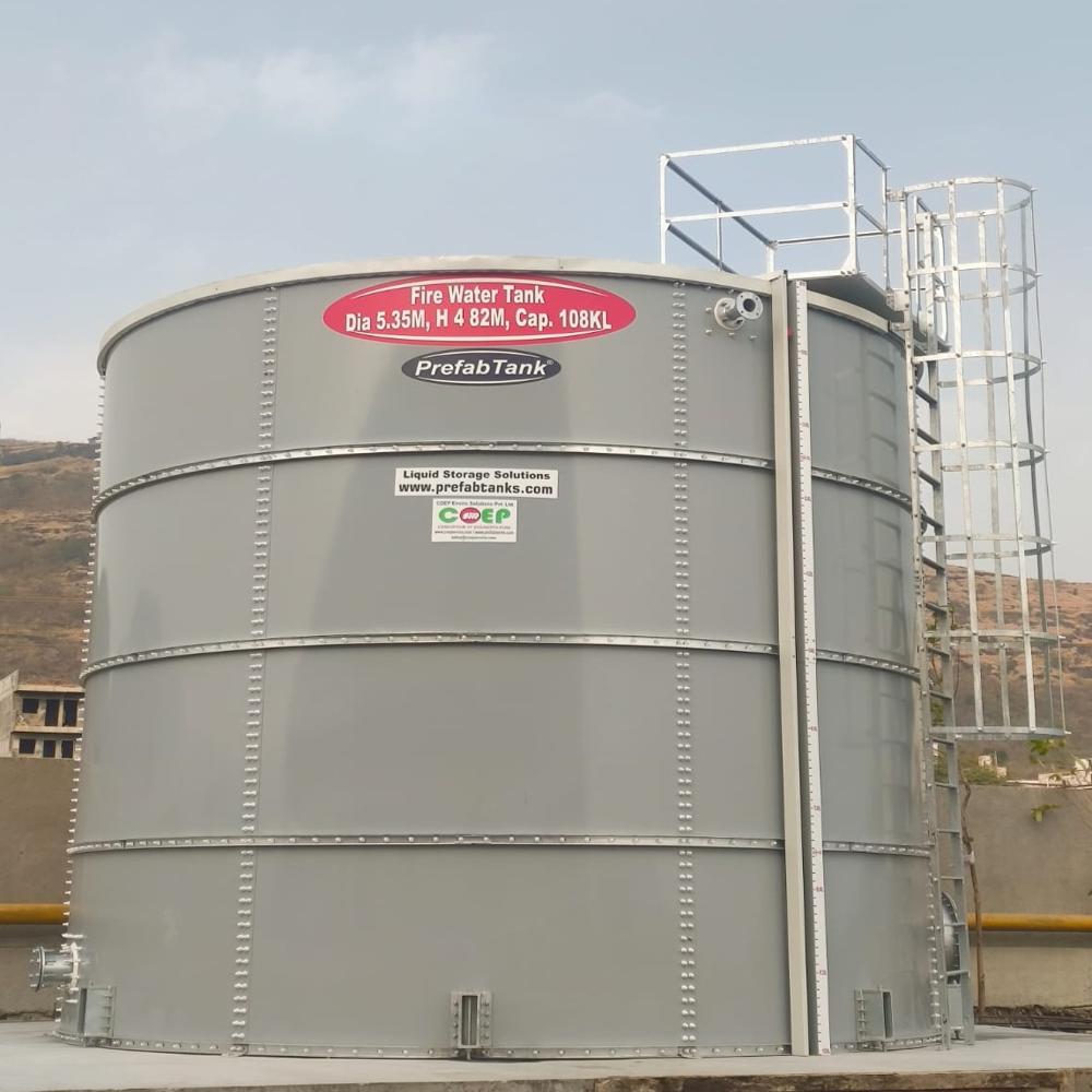 Sprinkler System Fire Water Tank