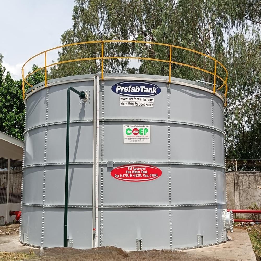 Sprinkler System Fire Water Tank