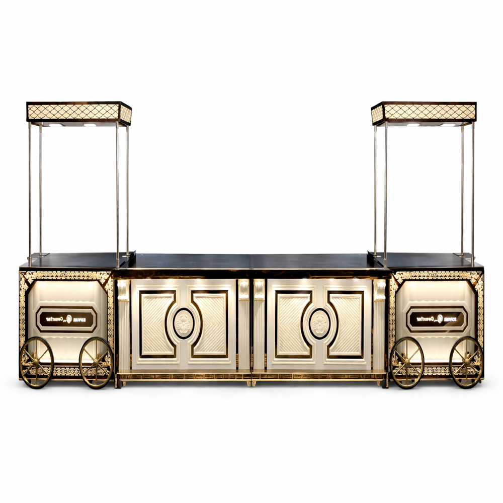 Royal Opulence Dining Experience Wedding Counter - Capacity: 50 Kg