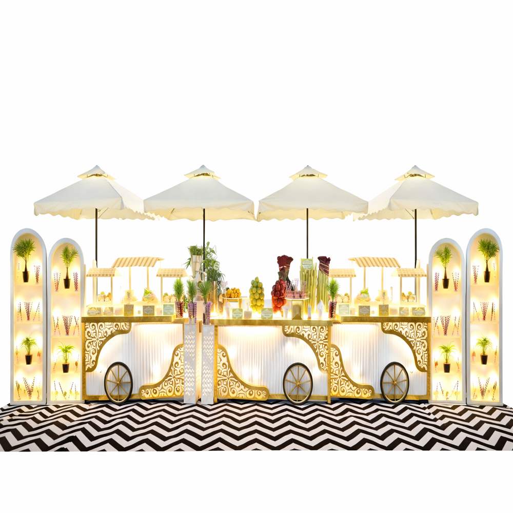 Signature Wedding Buffet Catering Counter