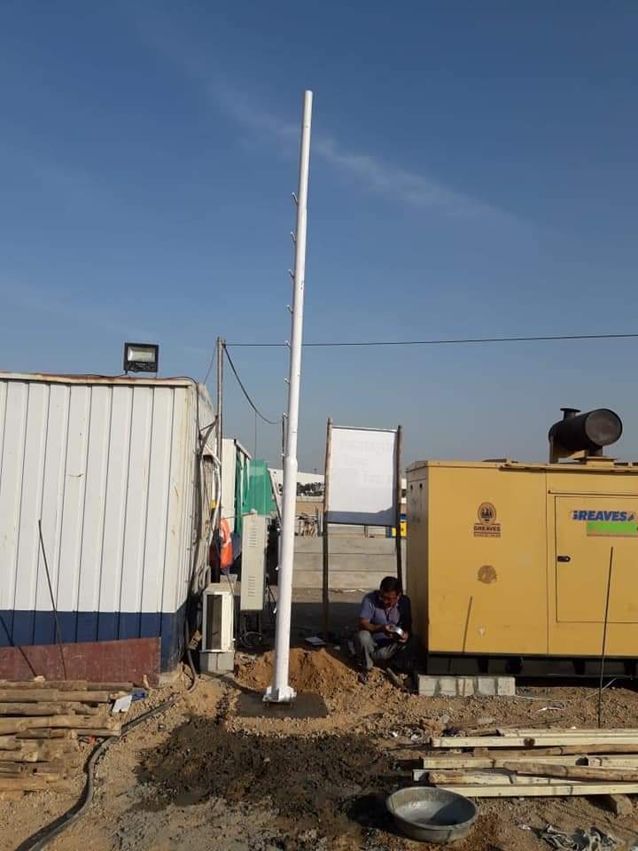 Cctv Camera Pole