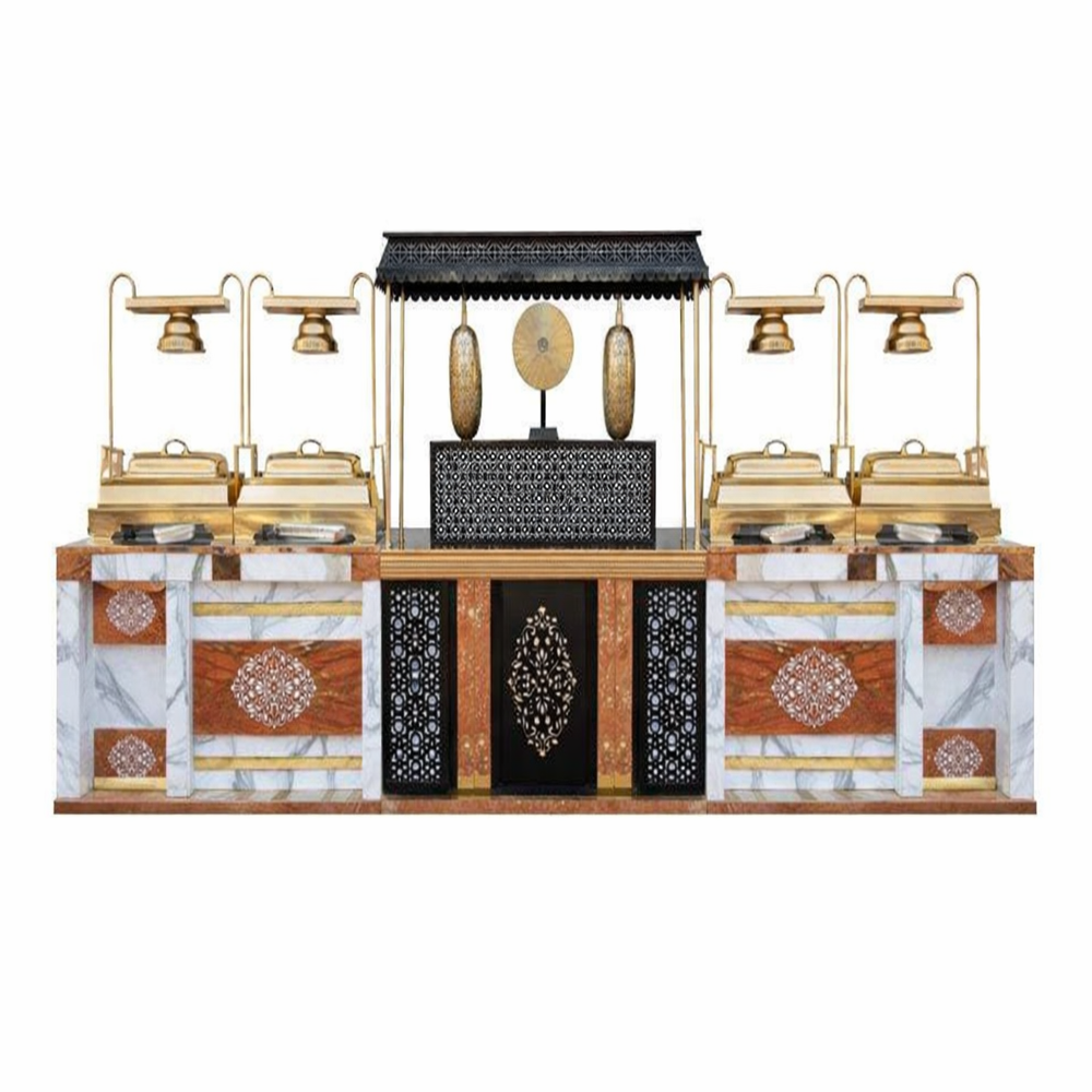 Shahi Wedding Catering Buffet Counter