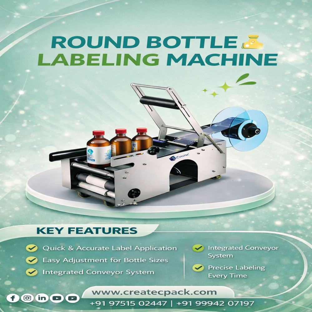 Bottle Labelling Machines - Automatic Grade: Semi Automatic