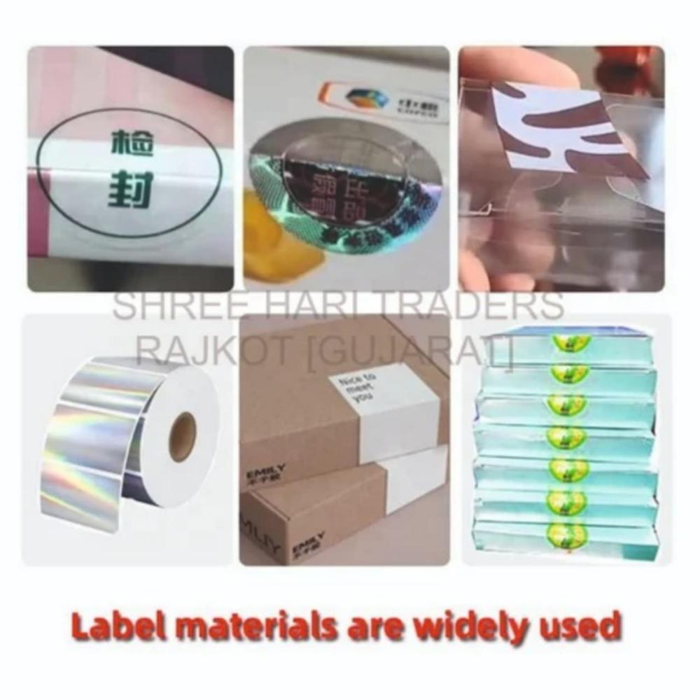 Semi Automatic Box Corner Label Sealing Machine - Color: Silver