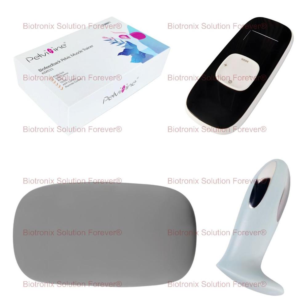 Wireless EMG Biofeedback Pelvic Floor Trainer KM-533-4 with ETS & App Support