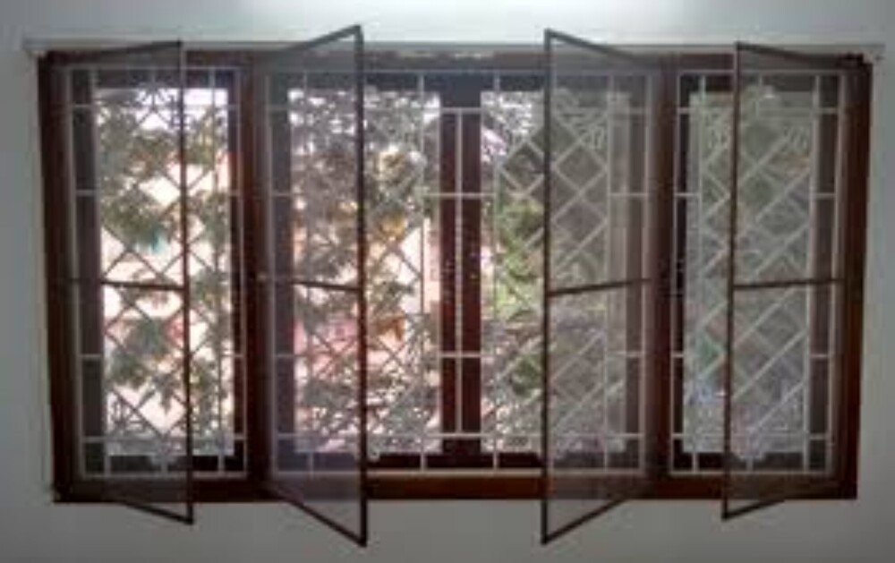 Openable Mosquito Mesh - Shape: Quad-rate