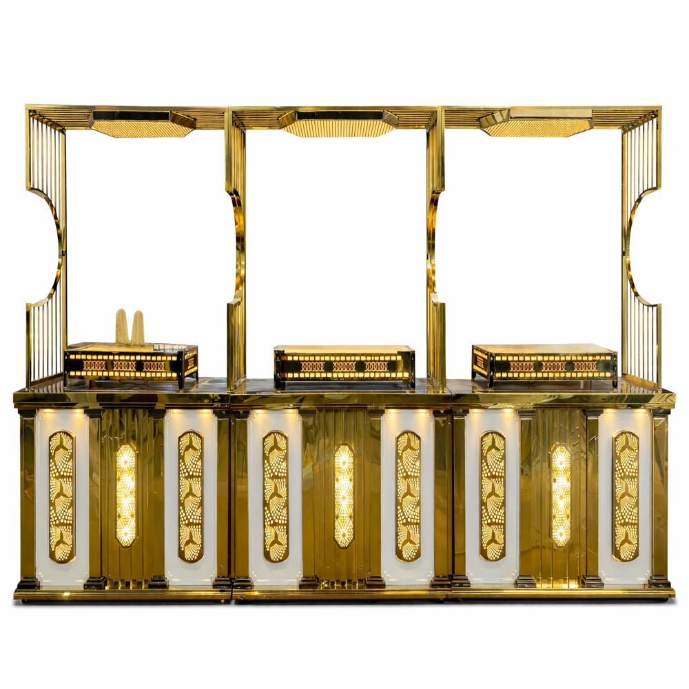 Grand Festive Dining Experience Wedding Counter - Capacity: 50 Kg