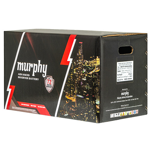 Mht1200-30M Murphy Tubular Battery - Features: Low Maintenance