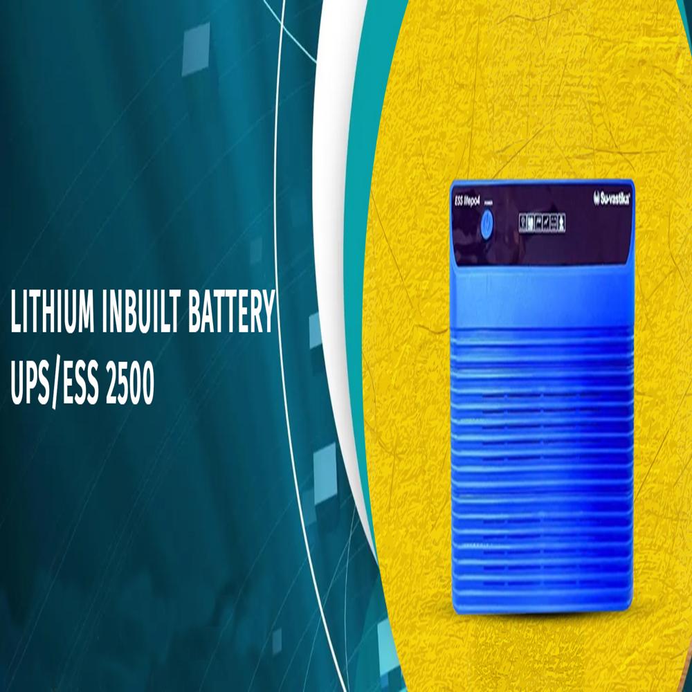 Suvastika Ups Pure Sine Wave With Atc Lcd 1350-12V - Color: Black