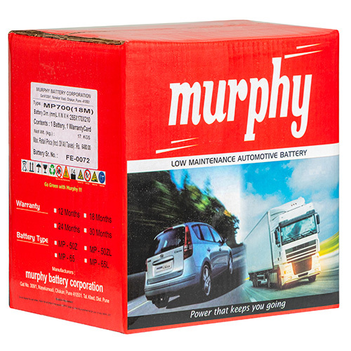 MP700/ MP700 L Commercial Vehicle Murphy Battery