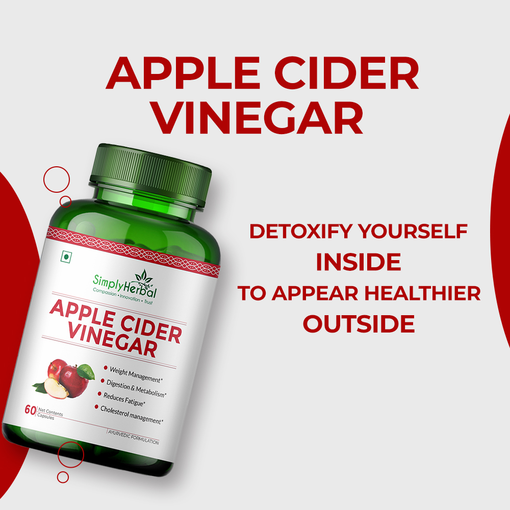 Simply Herbal Organics Apple Cider Vinegar 500mg