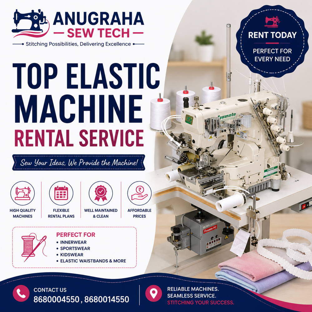 Industrial Sewing Machine For Rent