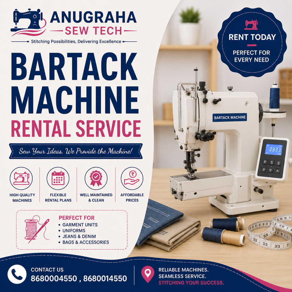 Industrial Sewing Machine For Rent
