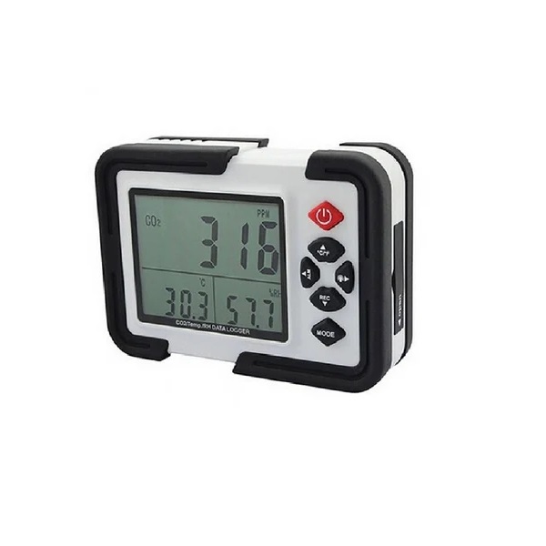 True Sense Ht2000 Co2 Gas Detector Carbon Dioxide Detector Co2/temp/rh Data Logger, Ht-2000