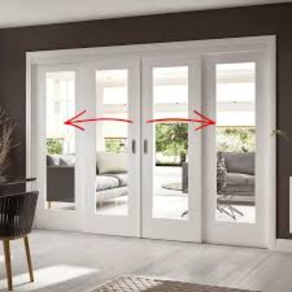 Upvc Sliding Door - Color: Standard