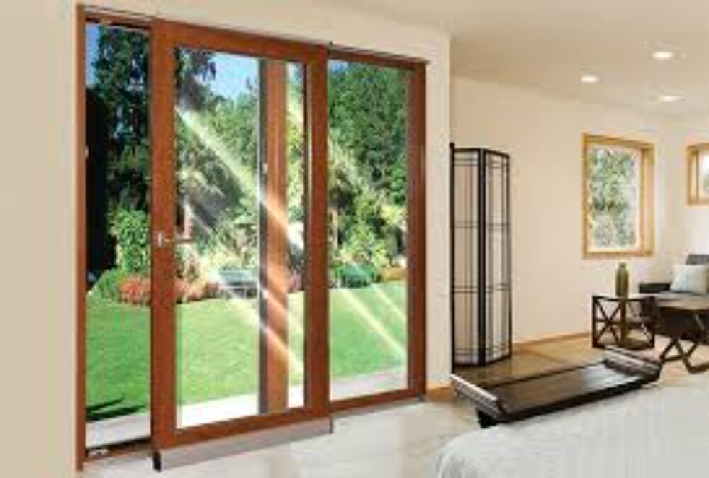 Upvc Sliding Door - Color: Standard