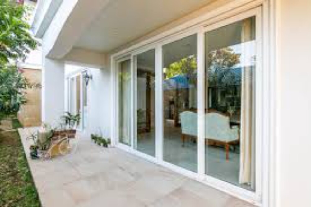 Upvc Sliding Door - Color: Standard