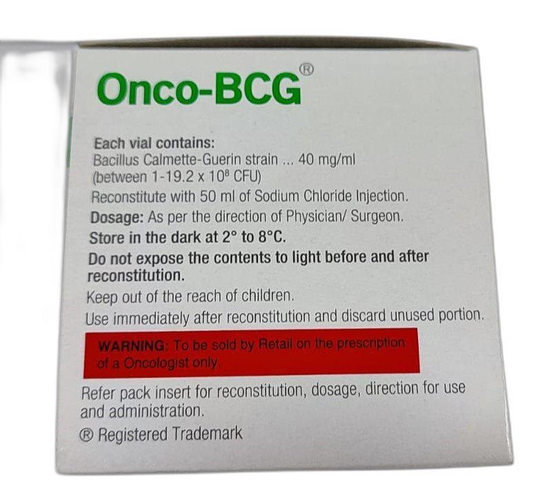 Bcg For Onco Bcg Injection