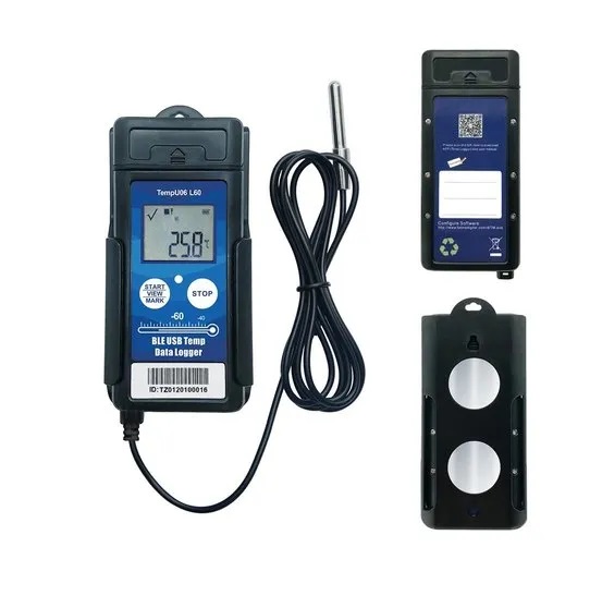 True Sense Tempu06 L Temperature Data Logger USB Portable Bluetooth Temperature Recorder, TempU06 L