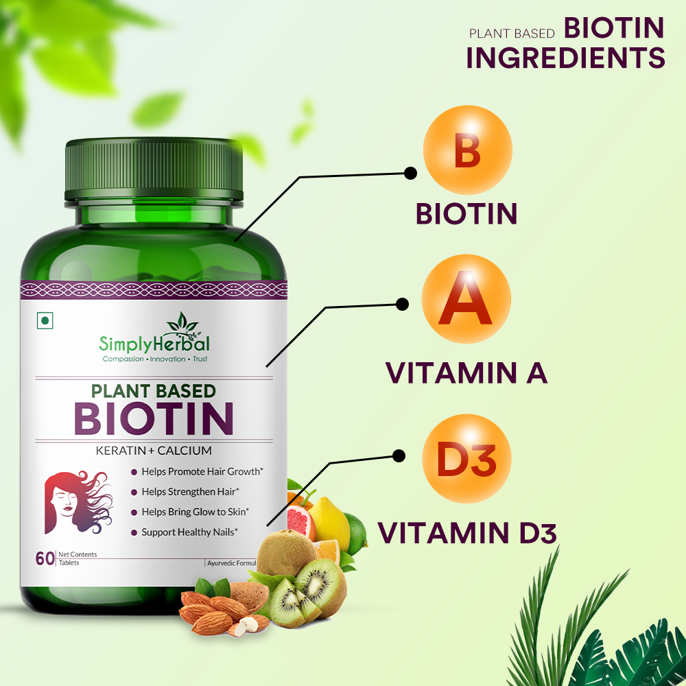 Biotin Tablet - Best Before: 24 Months