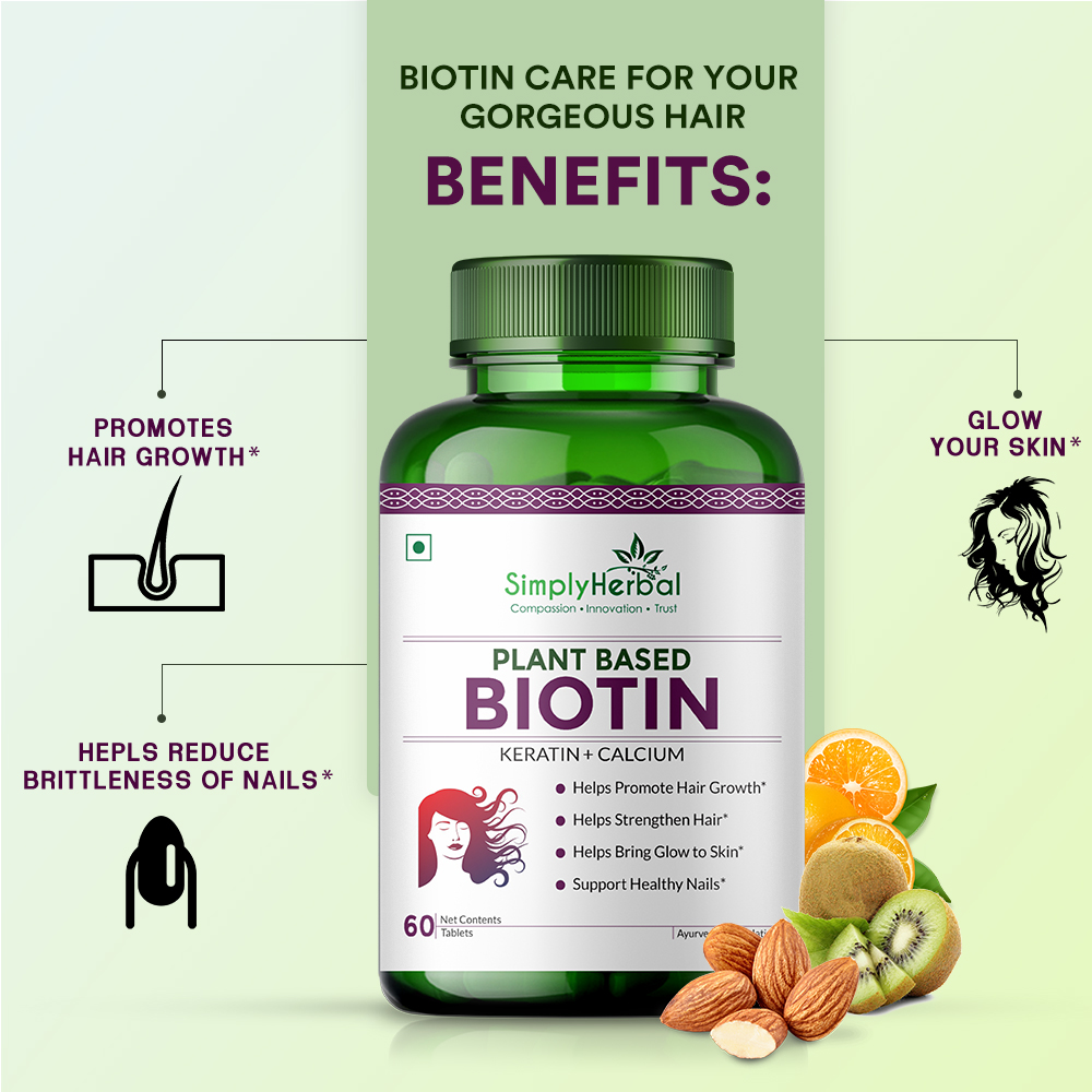 Biotin Tablet - Best Before: 24 Months