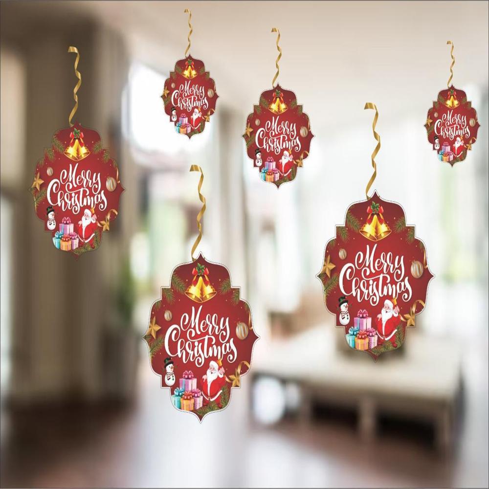 Santa Dangler for Christmas Paper Decoration