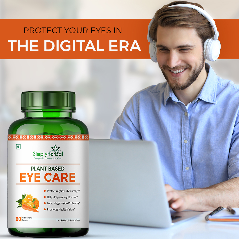 Simply Herbal Plant Based Eye Care Tablets