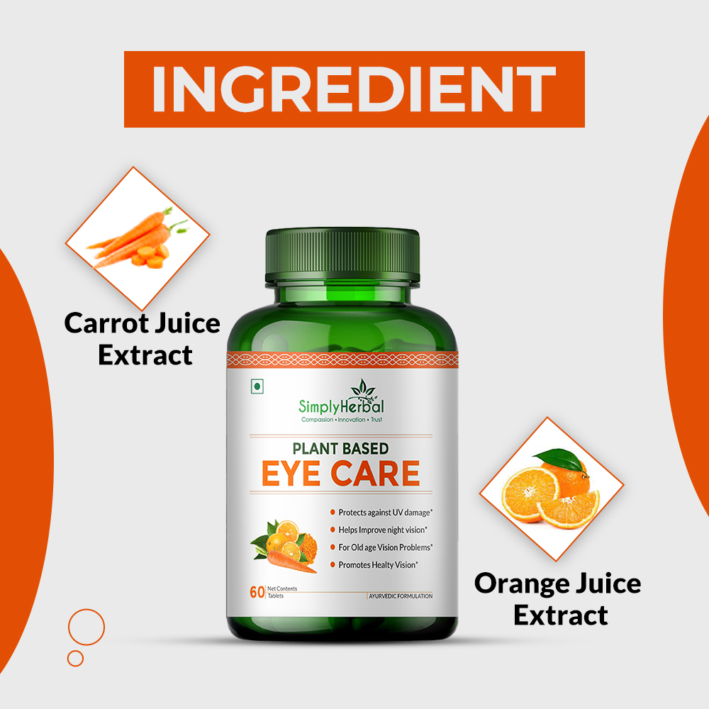Simply Herbal Plant Based Eye Care Tablets