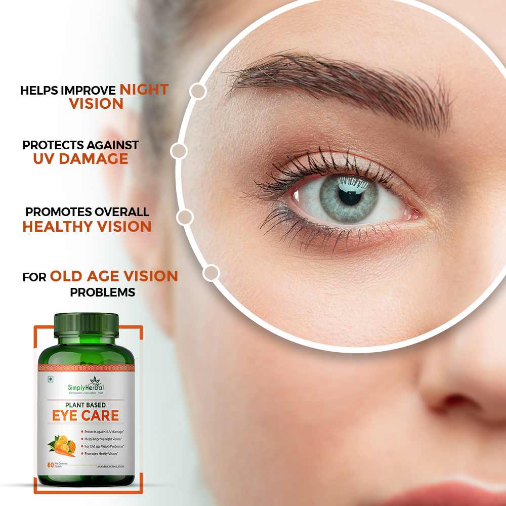 Simply Herbal Plant Based Eye Care Tablets