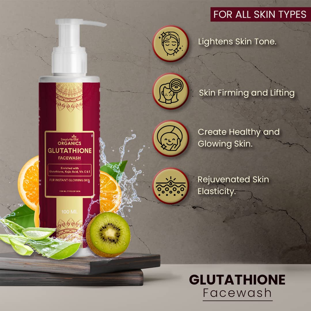 Glutathione facewash