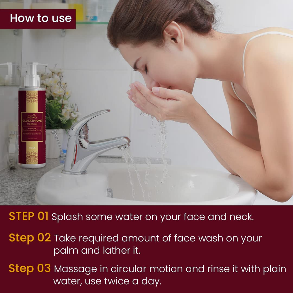 Glutathione facewash